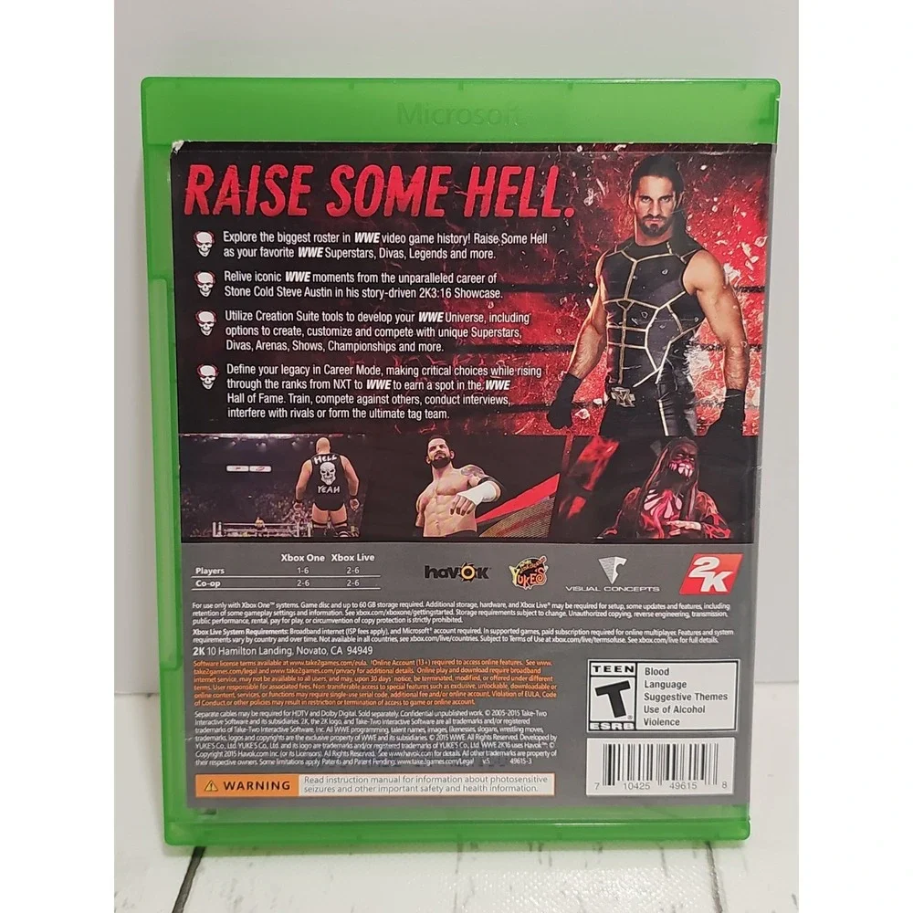 WWE 2K16 - Microsoft Xbox One